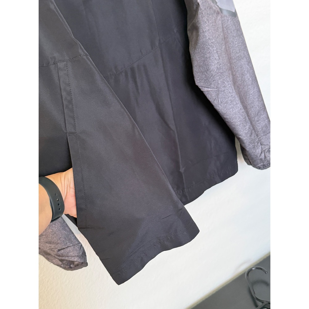Holloway‎ PEAK Quarter Zip Pullover Jacket Gray Black Adult Large - Picture 9 of 17